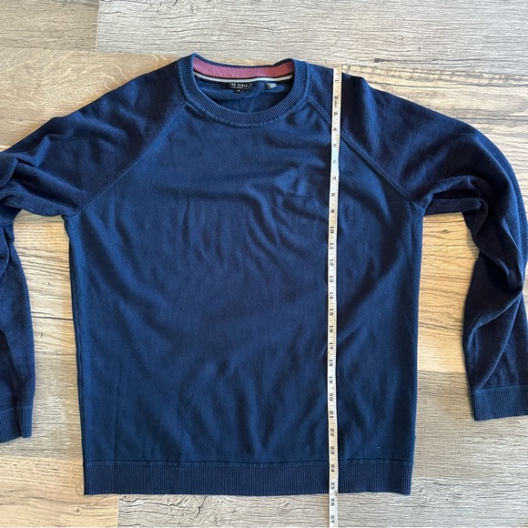 Ted Baker London Navy Pullover Sweater 6 Extra Large - Picture 12 of 15